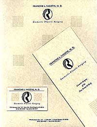 Francine Vagotis, MD stationery