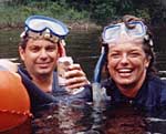 Jan & Bob snorkeling