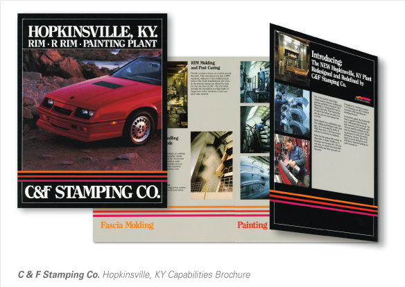 C & F Stamping Hopkinsville, KY capabilities brochure