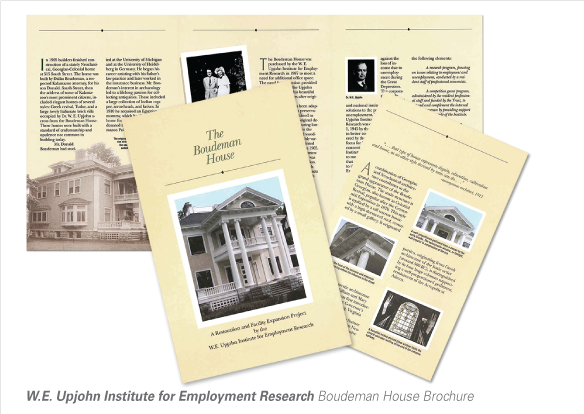 W.E. Upjohn Institute for Employment Research Boudeman House brochure