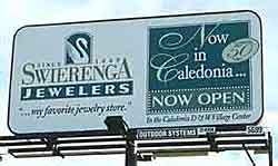 Swierenga Jewelers moving outdoor
